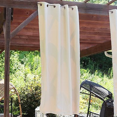 Sunnydaze Room Darkening Curtain Panel - Beige - 52 in x 84 in