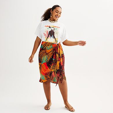 Women's Sonoma Community™ Black History Month Woven Wrap Skirt