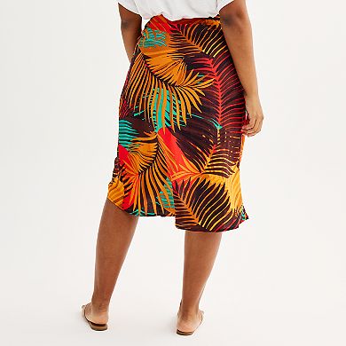 Women's Sonoma Community™ Black History Month Woven Wrap Skirt