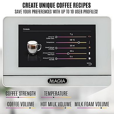 Magia Automatic Espresso Machine with Grinder