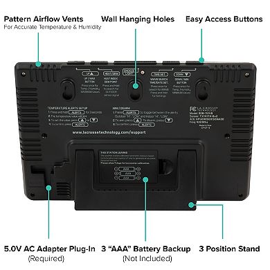 La Crosse Technology Wireless Color Weather Forecast Station with Alerts