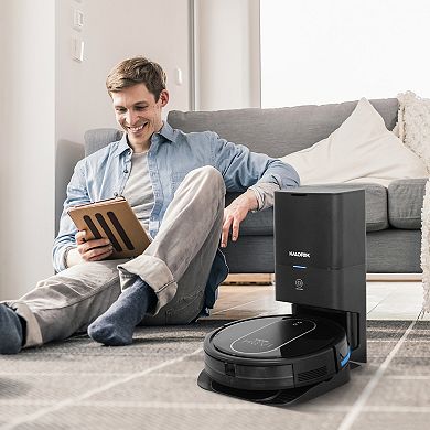 Kalorik HUVI® R1 Robot Vacuum Cleaner + Self-Emptying Station Bundle