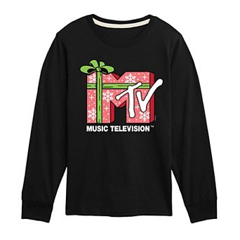 Boys 8-20 MTV Present Long Sleeve Graphic Tee