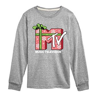 Boys 8-20 MTV Present Long Sleeve Graphic Tee