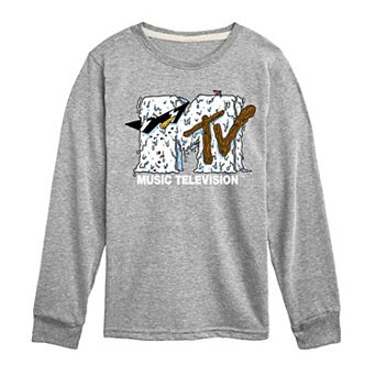 Boys 8-20 MTV Snowman Long Sleeve Graphic Tee