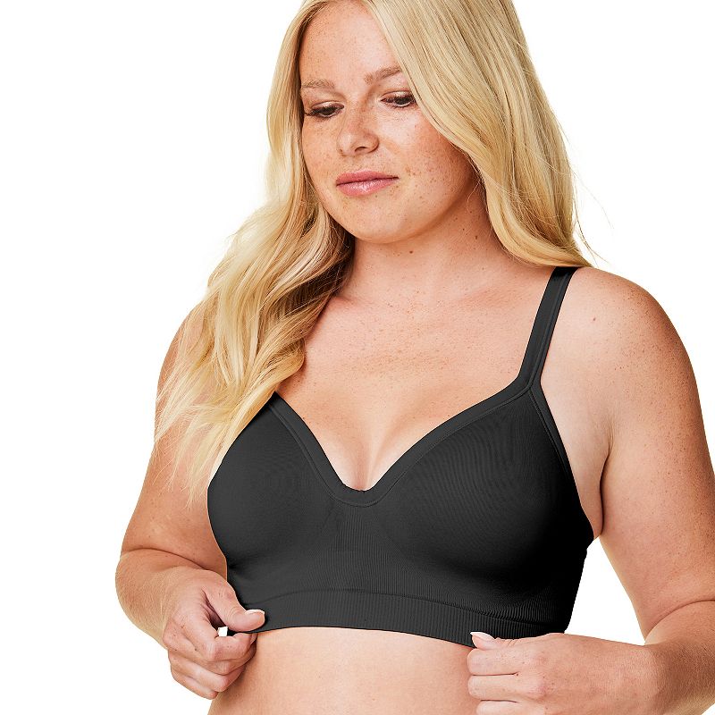 SuperMom™ Fixed Padding Nursing And Pumping T-Shirt Bra | Sunkissed Rose