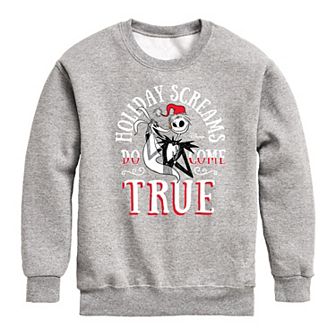 Disney's Nightmare Before Christmas Boys 8-20 Screams Fleece Sweatshirt