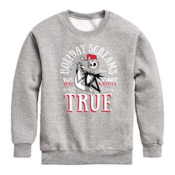 Disney's Nightmare Before Christmas Boys 8-20 Screams Fleece Sweatshirt