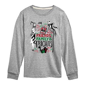 Disney's Nightmare Before Christmas Boys 8-20 Frights Long Sleeve Graphic Tee