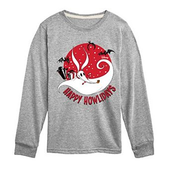 Disney's Nightmare Before Christmas Boys 8-20 Howlidays Long Sleeve Graphic Tee