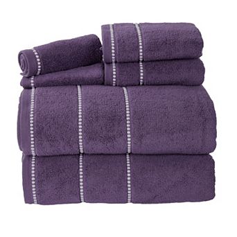 Lavish Home 6 pc Quick Dry Towel Set