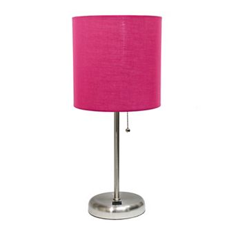 Creekwood Home Metal Table Lamp with USB Port