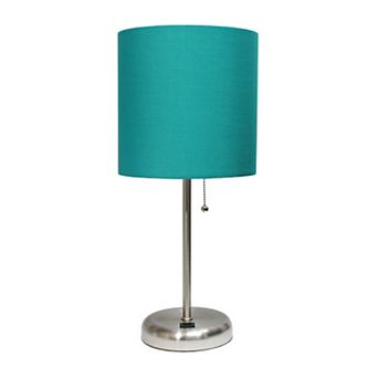 Creekwood Home Metal Table Lamp with USB Port