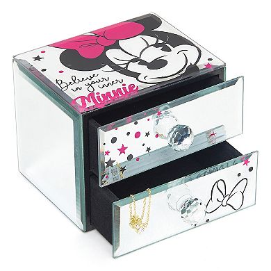 Disney's Minnie Mouse Mirror Jewelry Box