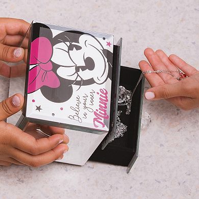 Disney's Minnie Mouse Mirror Jewelry Box