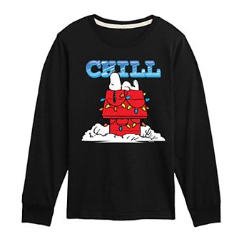Boys 8-20 Peanuts Snoopy Chill Long Sleeve Graphic Tee