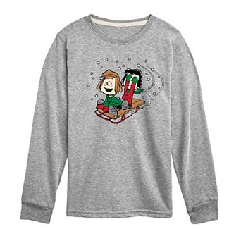Boys 8-20 Peanuts Peppermint Patty Long Sleeve Graphic Tee