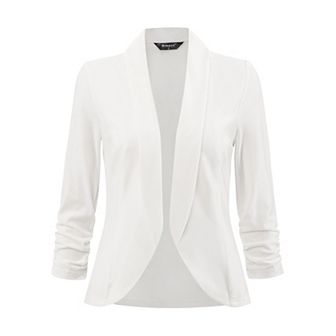 Velvet Cardigan for Women's Lapel Collar Open Front Cardigans