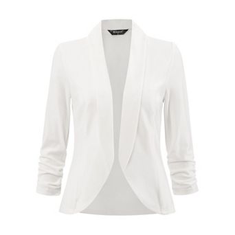 Velvet Cardigan For Women's Lapel Collar Open Front Cardigans