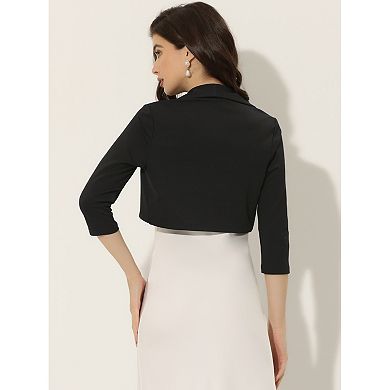 Bolero Shrugs for Women's Collared Shrugs for Dress
