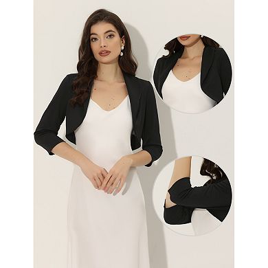 Bolero Shrugs for Women's Collared Shrugs for Dress