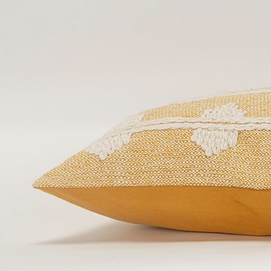 Rizzy Home Zeus Down Filled Throw Pillow