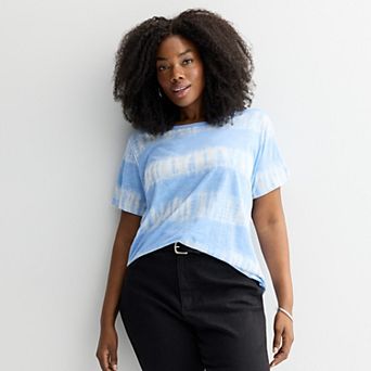 Plus Size Sonoma Goods For Life® Short-Sleeve Crew Tee