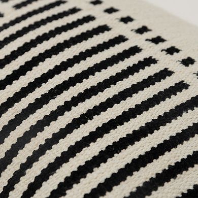 Rizzy Home Angel Down Filled Throw Pillow