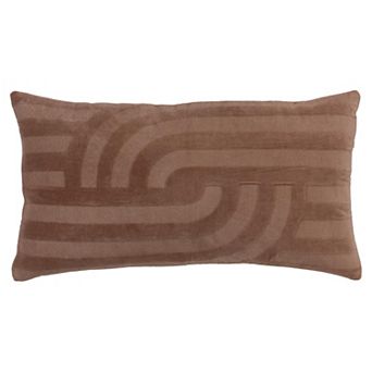 Rizzy Home Rusty Down Filled Throw Pillow