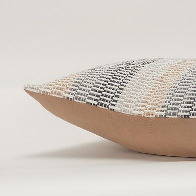 Rizzy Home Cleo 14" X 20" Down Throw Pillow