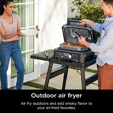 Ninja Woodfire ProConnect Premium XL 7-in-1 Outdoor Grill & Smoker