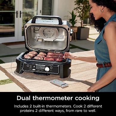 Ninja Woodfire ProConnect Premium XL 7-in-1 Outdoor Grill & Smoker