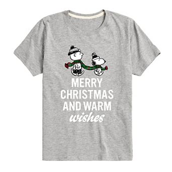 Boys 8-20 Peanuts Warm Wishes Graphic Tee