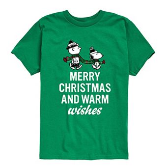 Boys 8-20 Peanuts Warm Wishes Graphic Tee