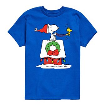 Boys 8-20 Peanuts House Sleigh Graphic Tee