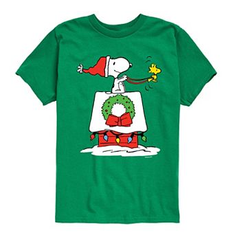 Boys 8-20 Peanuts House Sleigh Graphic Tee