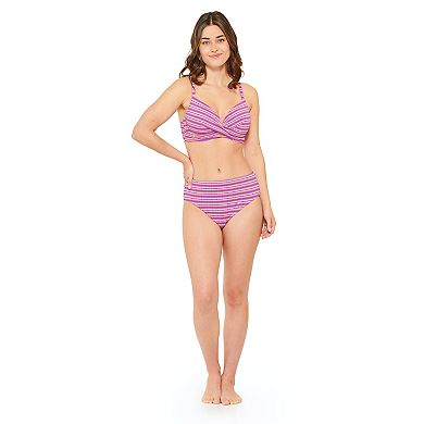 Women's Freshwater Tropicalia D-Cup Wrap Underwire Bra Swim Top