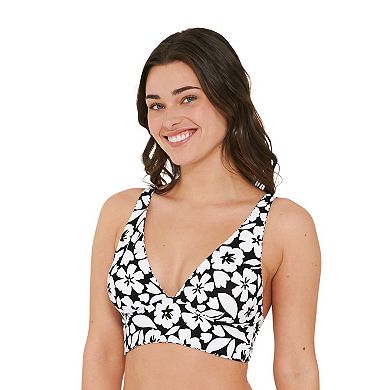 Women's Freshwater Long Triangle Banded Swimsuit Top