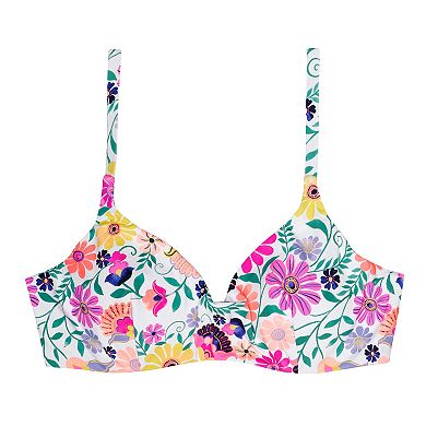 Women's Freshwater Floral Underwire Bikini Swim Top