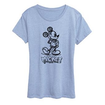 Disney's Mickey Mouse Women's Sketch Graphic Tee