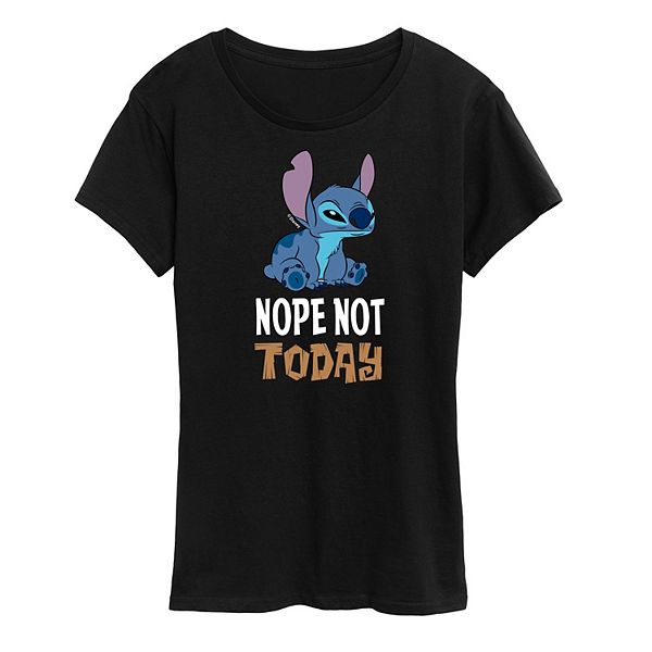 Disney's Lilo & Stitch Women's Nope, Not Today Graphic Tee