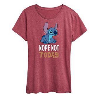 Disney's Lilo & Stitch Women's Nope, Not Today Graphic Tee