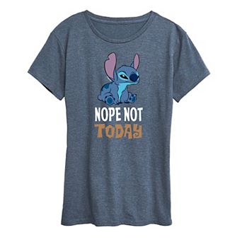 Disney's Lilo & Stitch Women's Nope, Not Today Graphic Tee
