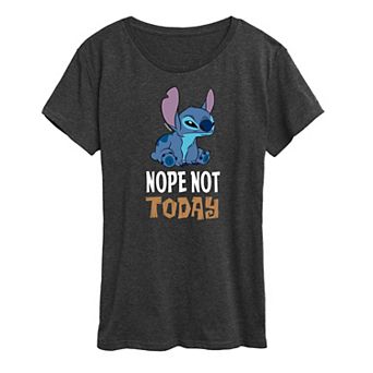 Disney's Lilo & Stitch Women's Nope, Not Today Graphic Tee