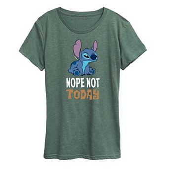Disney's Lilo & Stitch Women's Nope, Not Today Graphic Tee