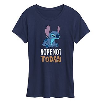Disney's Lilo & Stitch Women's Nope, Not Today Graphic Tee