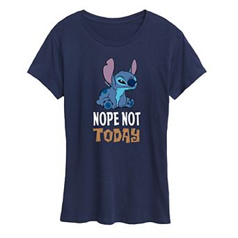 Disney's Lilo & Stitch Women's Nope, Not Today Graphic Tee