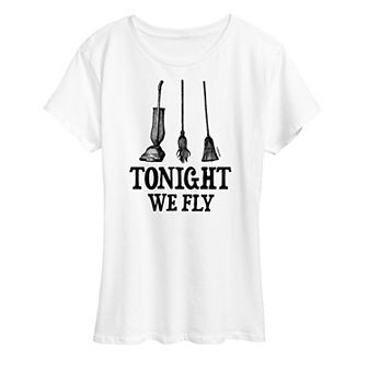 Disney's Hocus Pocus Women's Tonight We Fly Graphic Tee