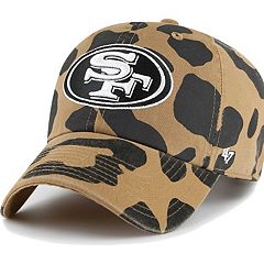 San Francisco 49ers '47 Ashford Clean Up Adjustable Hat - Khaki/Red