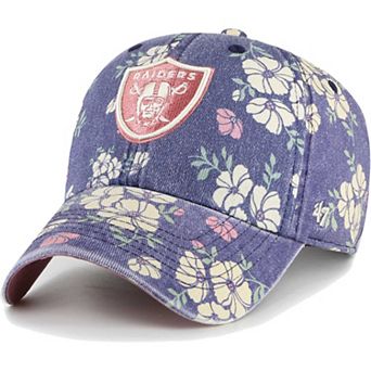 Women's '47 Navy Las Vegas Raiders Primrose Clean Up Adjustable Hat